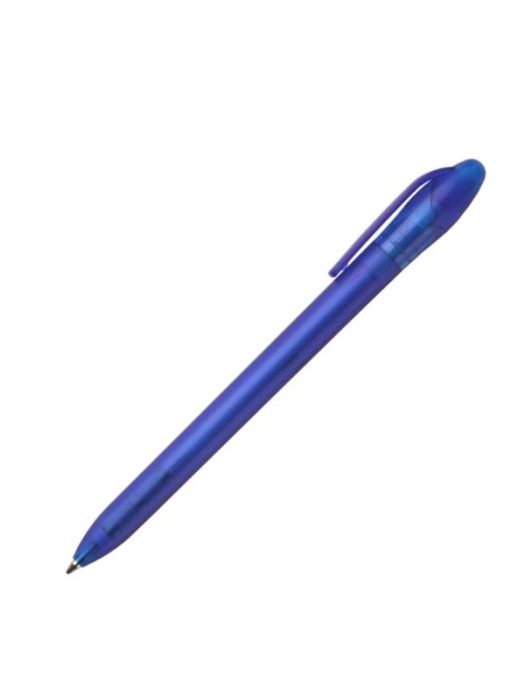 Plastic Pen Twist Frost Retractable Penswith ink colour Blue/Black